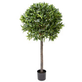 pollen &amp; fauna 125cm Potted Faux Bay Leaf Tree