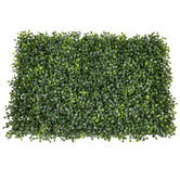 pollen &amp; fauna Rectangular Faux Boxwood Mats