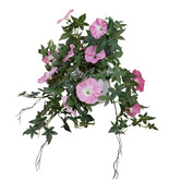 pollen &amp; fauna 45cm Pink Potted Faux Morning Glory Plant