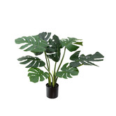 pollen &amp; fauna Potted Faux Monstera Plant