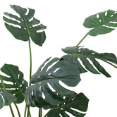 pollen &amp; fauna Potted Faux Monstera Plant