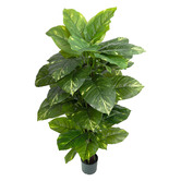 pollen &amp; fauna 137cm Potted Faux Pothos Plant on Pole