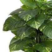 pollen &amp; fauna 137cm Potted Faux Pothos Plant on Pole