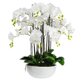 pollen &amp; fauna 90cm Potted Faux Orchid Plant
