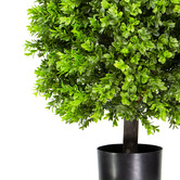 pollen &amp; fauna 60cm Potted Faux Boxwood Ball Plant