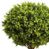 pollen &amp; fauna 70cm Potted Faux Boxwood Ball Plant