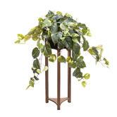 pollen &amp; fauna 83cm Potted Faux Pothos Plant with Stand