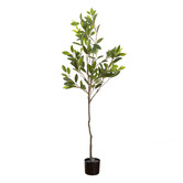 pollen &amp; fauna 158cm Potted Faux Camellia Tree