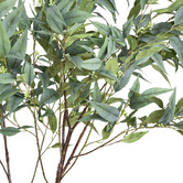 pollen &amp; fauna 160cm Potted Faux Eucalyptus Tree