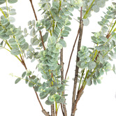 pollen &amp; fauna 180cm Green Potted Faux True Blue Eucalyptus Plant