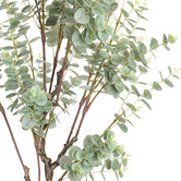 pollen &amp; fauna 150cm Green Potted Faux True Blue Eucalyptus Plant