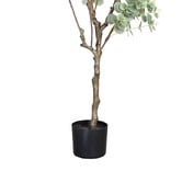 pollen &amp; fauna 150cm Green Potted Faux True Blue Eucalyptus Plant