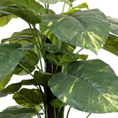 pollen &amp; fauna 137cm Potted Faux Pothos Plant on Pole