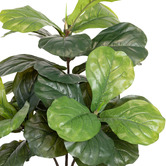 pollen &amp; fauna 132cm Potted Faux Fiddle Leaf Plant