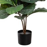 pollen &amp; fauna 92cm Potted Faux Fiddle Leaf Plant