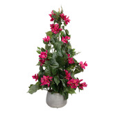 pollen &amp; fauna 62cm Potted Faux Climbing Bougainvillea