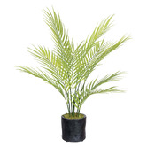 pollen &amp; fauna 63cm Potted Faux Butterfly Palm Plants