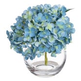 pollen &amp; fauna 19cm Faux Hydrangea Arrangement in Vase