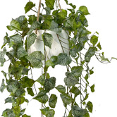 pollen &amp; fauna 100cm Potted Faux Hanging Philo Bush