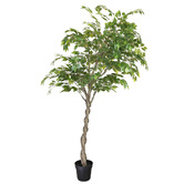pollen &amp; fauna 240cm Potted Faux Ficus Tree