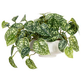 pollen &amp; fauna 18cm Potted Faux Scindapsus Plant