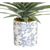 pollen &amp; fauna 40cm Potted Faux Agave Plant