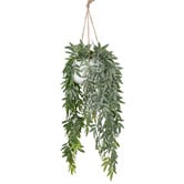 pollen &amp; fauna 114cm Potted Faux Hanging Ruscus Plant