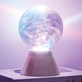 The Home Collective Concord PETG Swirling Mist LED Lamp