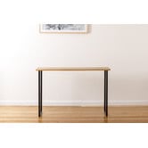 Ada Home Natural &amp; Black Belle Tasmanian Oak  Console Table