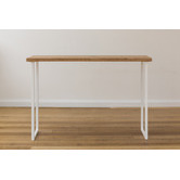 Ada Home Natural &amp; White Belle Tasmanian Oak  Console Table