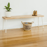 Ada Home Lottie Tasmanian Oak Ottoman Bench