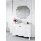 Turner Hastings Coventry 1200mm Satin White Freestanding Single Vanity