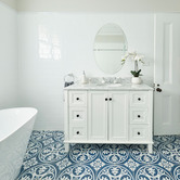 Turner Hastings Coventry 1200mm Satin White Freestanding Single Vanity