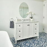 Turner Hastings Coventry 1200mm Satin White Freestanding Single Vanity