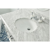 Turner Hastings Coventry 1200mm Satin White Freestanding Single Vanity
