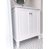 Turner Hastings Coventry 750mm Satin White Freestanding Single Vanity