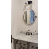 Turner Hastings Mayer Wall Mounted Oval Pivot Mirror