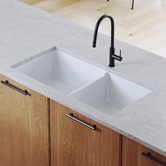 Turner Hastings Cuisine 930mm 1 &amp; 1/2 Fireclay Kitchen Sink