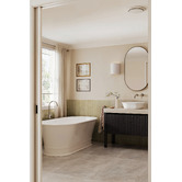Turner Hastings Claremont 1704mm Matte White Oval Solid Surface Freestanding Bath