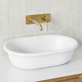 Turner Hastings Blanche 530mm Above Counter Bathroom Basin