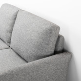 Studio Home Light Grey 2 Seater Classic Sofa