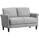 Studio Home Light Grey 2 Seater Classic Sofa