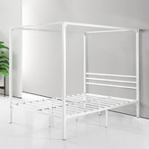 Studio Home White Cytus Canopy Bed