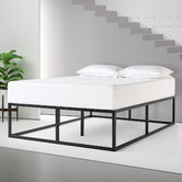Studio Home Black Pilato H45cm Steel Bed Base