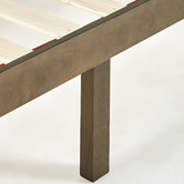 Studio Home Walnut Belvedere Queen Timber Bed Base