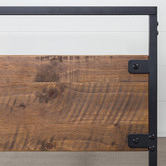Studio Home Harmony Metal &amp; Wood Single Bed with Trundle