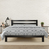 Studio Home Black Shari Steel Bed