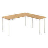 Studio Home Natural Solomon L-Shaped Desk