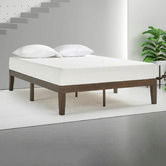 Studio Home Walnut Belvedere Queen Timber Bed Base