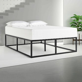 Studio Home Black Pilato H45cm Steel Bed Base